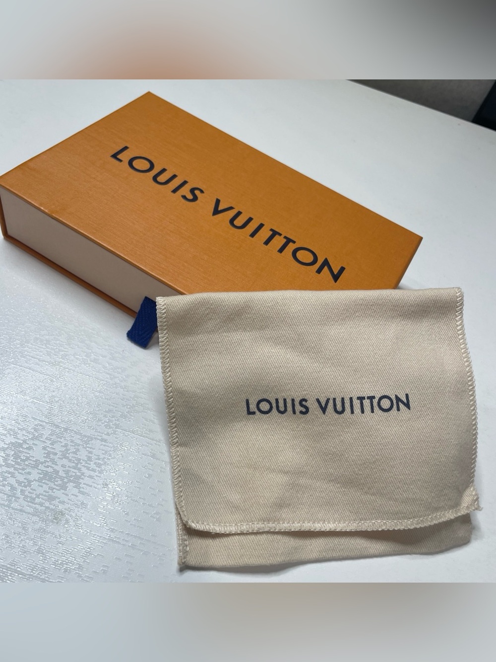 Authentic Louis Vuitton Empty Gift Box & Mini Dust Bag Set - Multi-Use